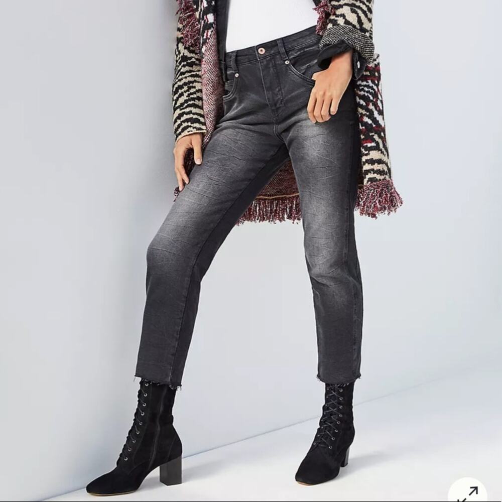 Anthropologie Pilcro High-Rise Buckled Boyfriend Jeans - Picture 12 of 12